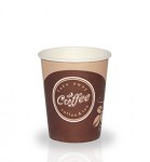 Стакан бумажный для горячих напитков "Кофе", 330 мл, 50/800 шт 09170005